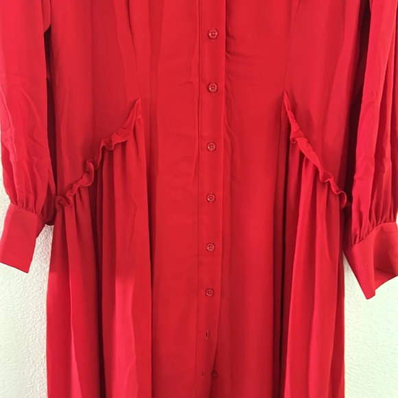 Saunders Collective Flowing Button Front Dress, RTR - Picture 8 of 13